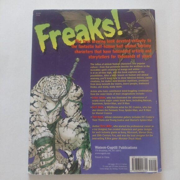 Freaks! : How to Draw Fantastic Fantasy Creatures - Picture 2 of 11